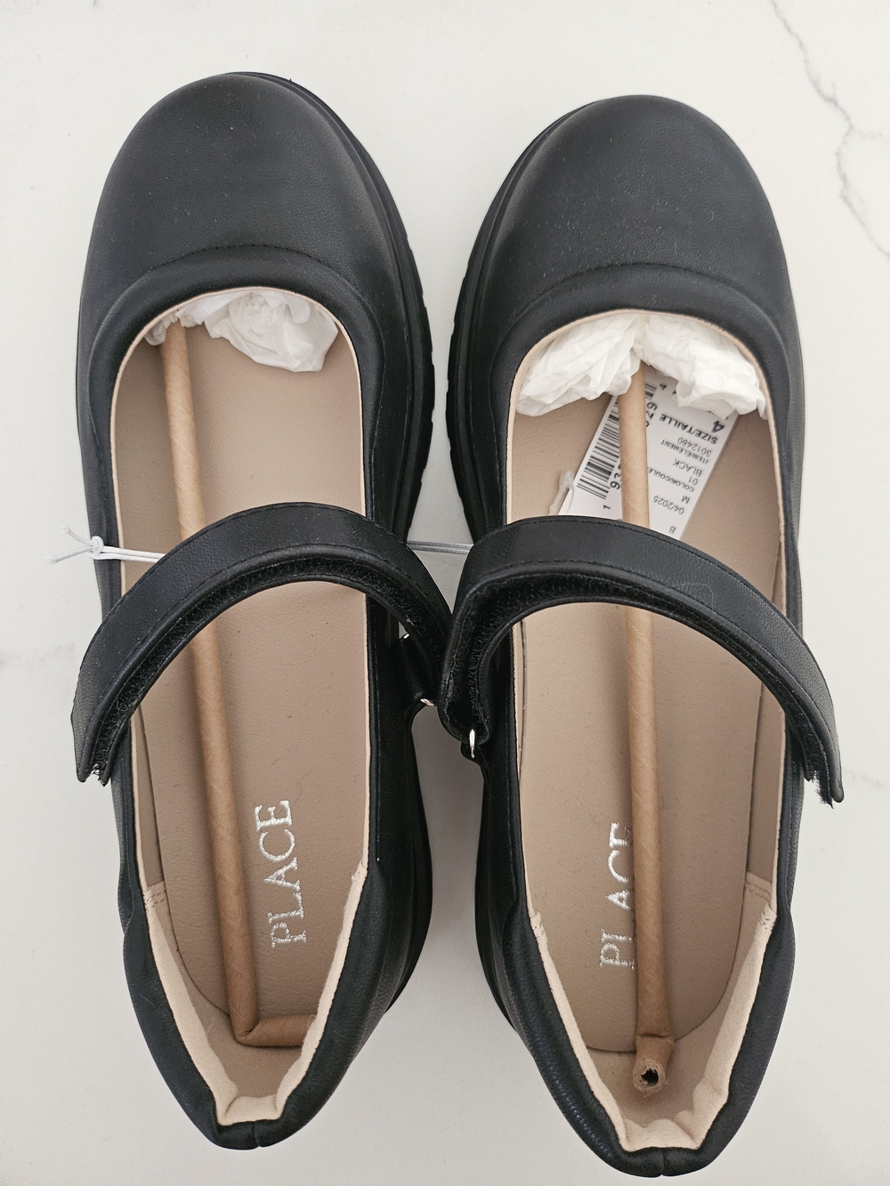 Place Black Mary Jane School Shoes